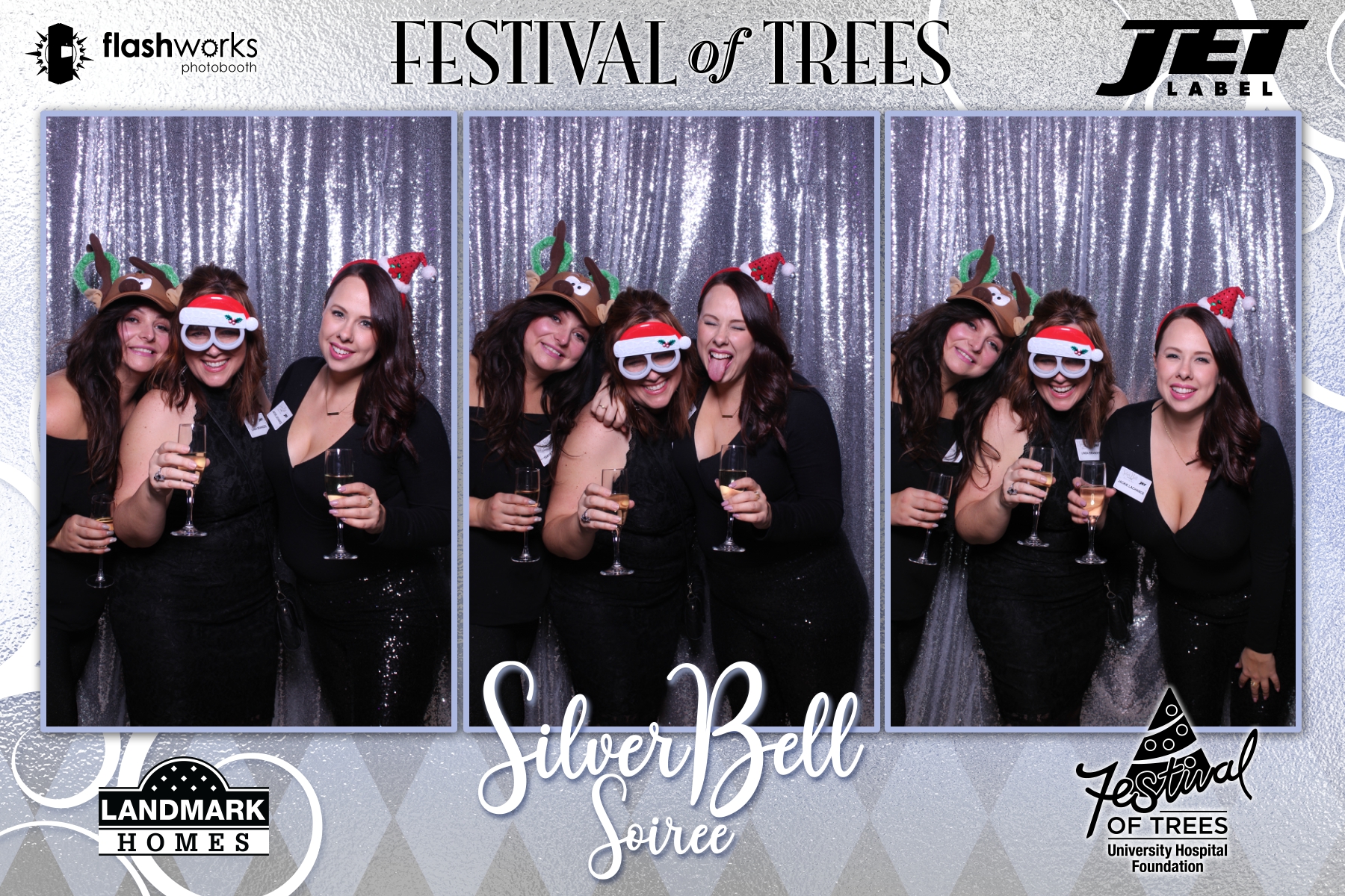 Festival of Trees Silver Bell Soiree - Photos and GIFs | View more photos from the event at gallery.flashworksphotobooth.com/u/FlashworksPhotoboothInc/Festival-of-Trees-Silver-Bell-Soiree-Photos-and-GIFs